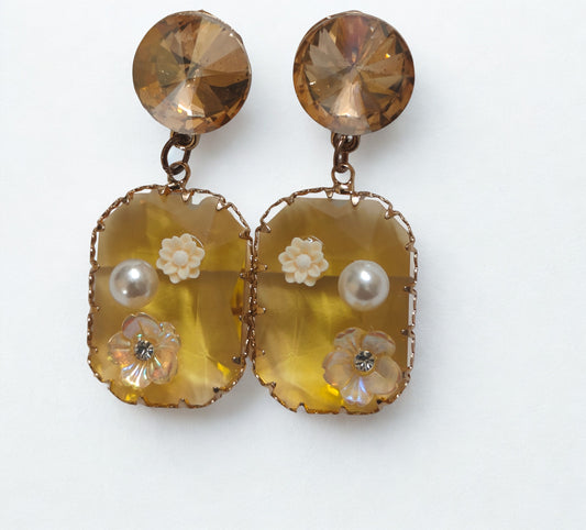 Stylish Crystal drop Earings