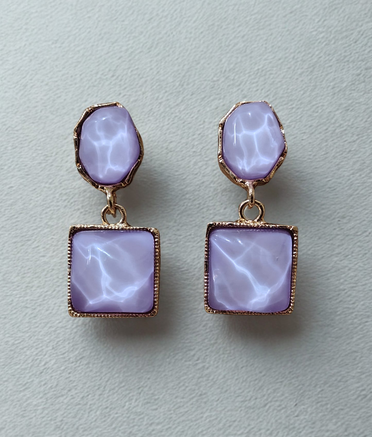 Korean Stone Earings