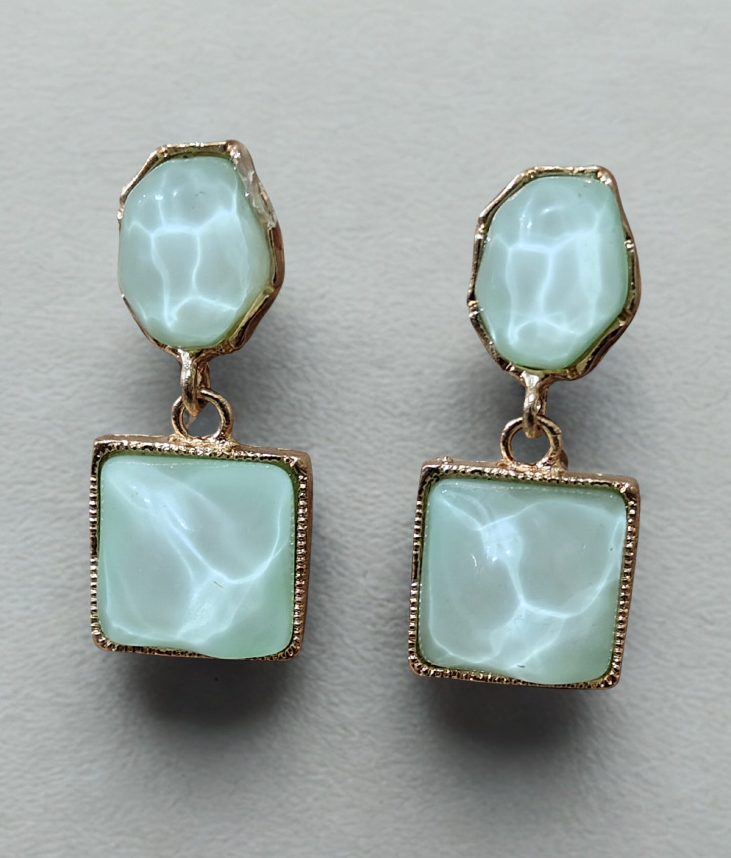 Korean Stone Earings