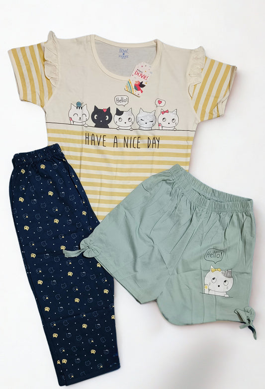 Top, Capri & Shorts for girls