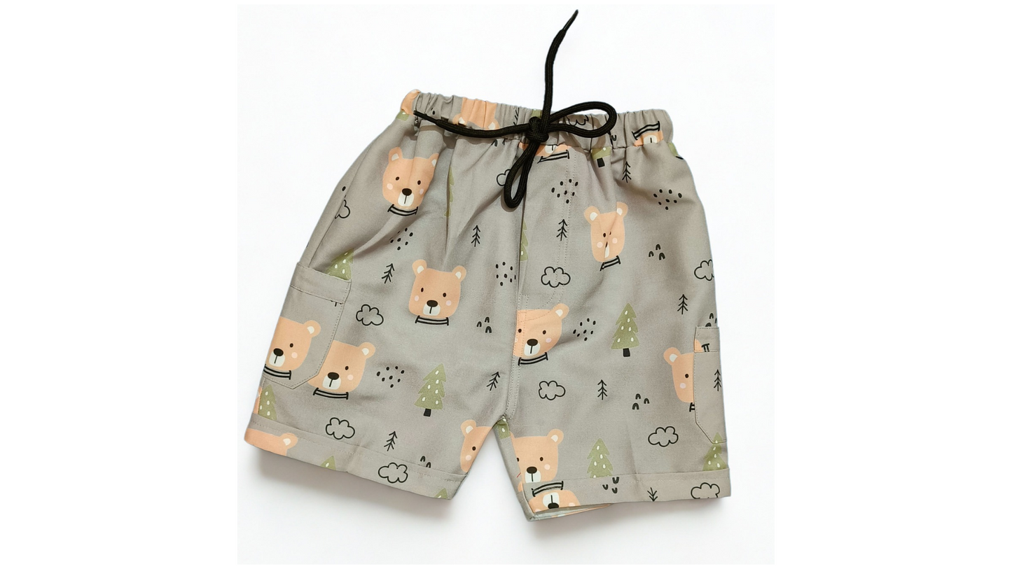 Boys Cotton Printed 3 peice Co-ord Set – T-Shirt & Shorts | Casual Summer Outfit for Kids | Trendy, Fashionable & Comfortable