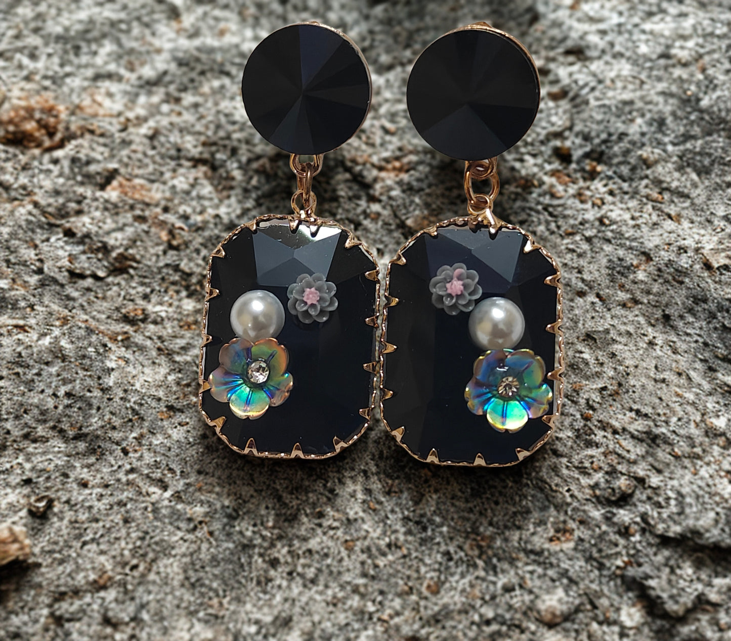 Stylish Crystal drop Earings